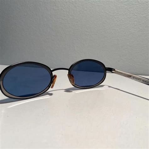 gucci vintage round sunglasses|vintage 90s Gucci sunglasses.